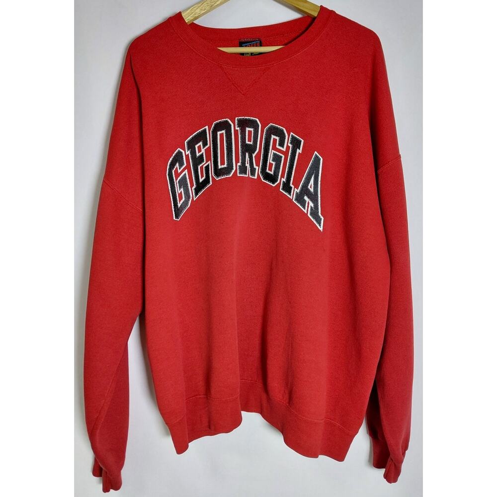 SOFFE Adult Georgia Crewneck Sweatshirt Solid Fleece Pullover Men Size XXL